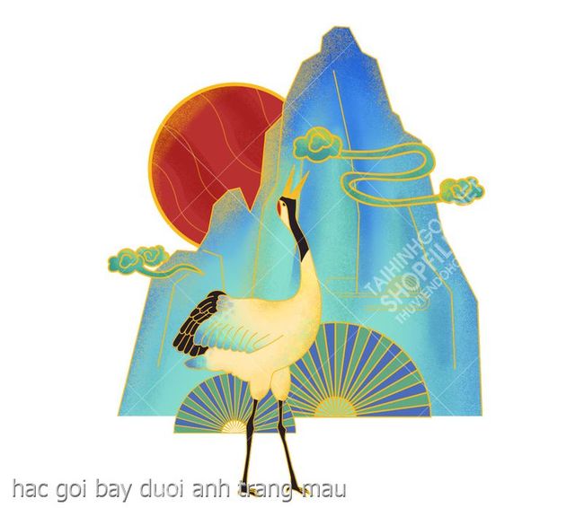 hac goi bay duoi anh trang mau